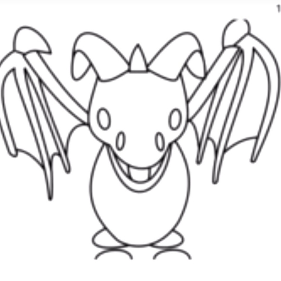 Roblox Adopt Me Other - NFR Owl and FR Bat Dragon Bundle Adopt Me Pets